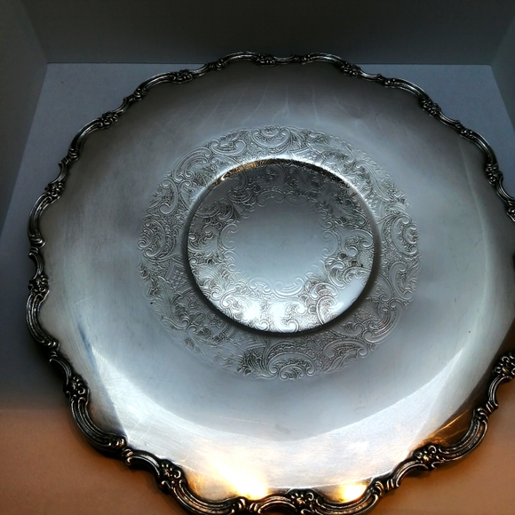 Sterling Silver Sheffield Reproduction Plate - Picture 3 of 8